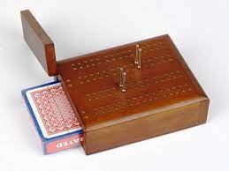 Dal Rossi Italy Cribbage with Play Cards travel