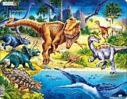 Larsen Cretaceous Dinosaurs Puzzle