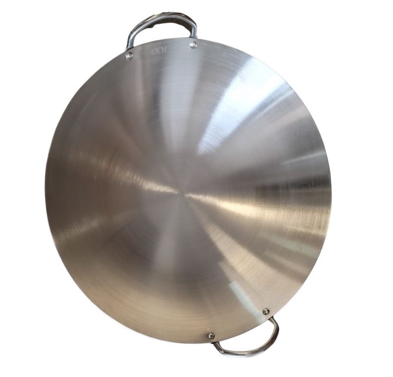 70CM S/S FRYING WOK