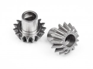Maverick 1/18 Ion Aluminium Diff Pinion Gear (2pcs with 2x cap screws) MV28098