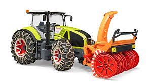 Bruder Claas Axion 950 with snow chains