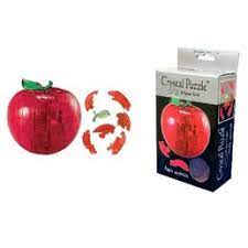 Crystal Puzzle Red Apple