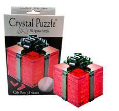 Crystal Puzzle Gift Box Christmas