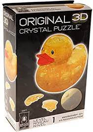 Crystal Puzzle Rubber Duck