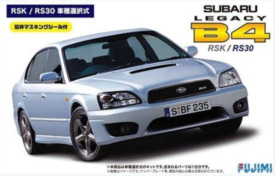 Fujimi: 1/24 Subaru Legacy B4 RSK / RS30 - Model Kit