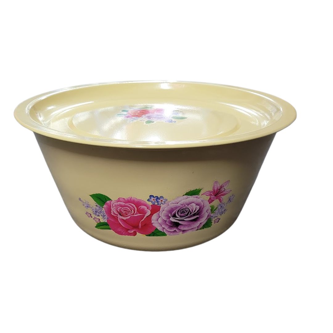 XKIT19160 16CM BOWL/LID ENAMEL