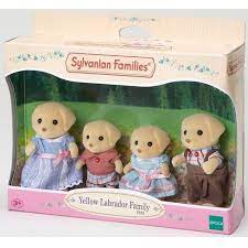 Sylvanian Family Yellow Labrador Family