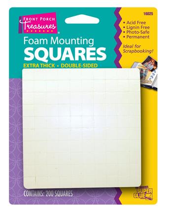 Superglue - Foam Mounting Squares 16025