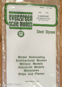Evergreen Sclae Models #4250 V-Groove