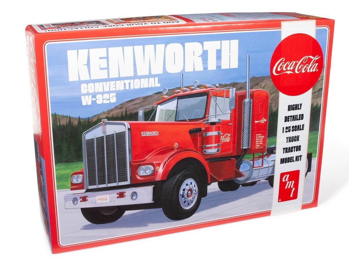 AMT Kenworth 1:25 W925 Truck CocaCola