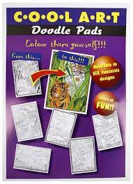 Doodle Pad TIGER Purple