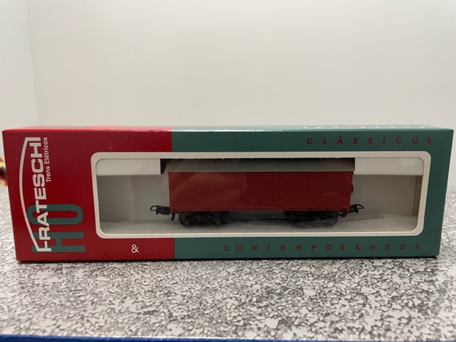 Frateschi HO Old Box Car - Red Oxide (NZR)