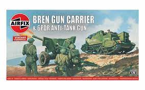 Airfix 1:76 Bren Gun Carrier & 6pdr Anti-Tank Gun