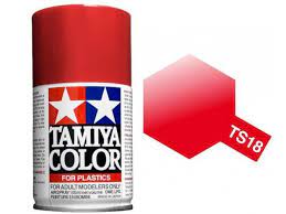Tamiya Spray Paint TS-18 Metallic Red