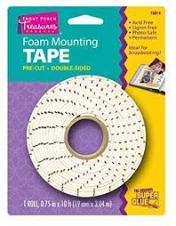 Foam Mounting Tape 75" X 10"