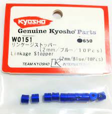 Kyosho W0151 Linkage Stopper 2mm 10pc