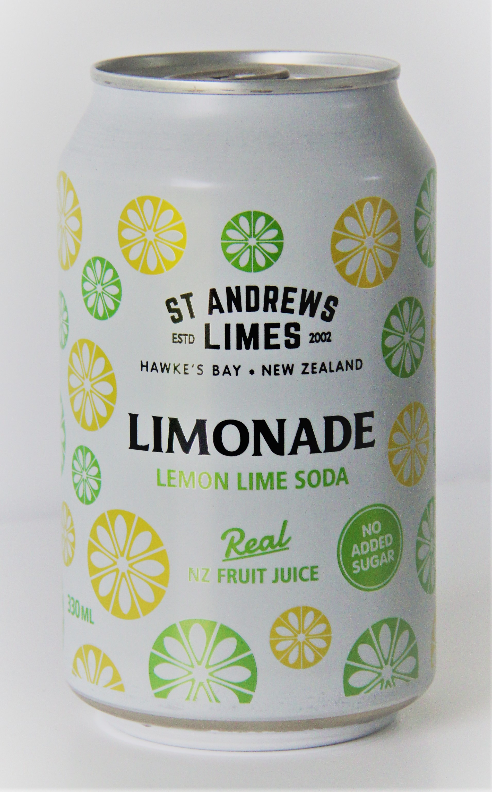 Limonade - Lemon and Lime soda - no added sugar 330ml