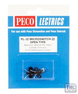 Peco Lectrics PL-32 Microswitch (2) open type