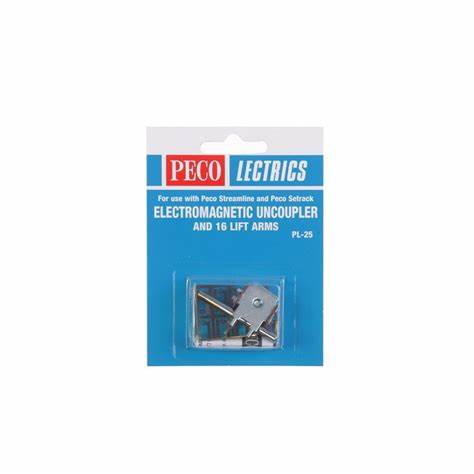 Peco Lectrics PL-25 Electromagnet Uncoupler and 16 lift arms