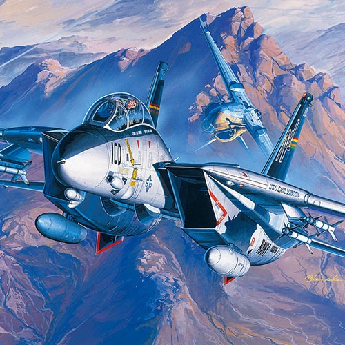 Academy 1/72 USN F-14A Tomcat