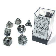 Polyhedral Dice Set Luminary Effect