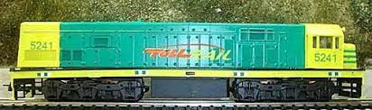 Frateschi HO GE U-20C NZR 'DX' Toll Rail 5241 Green/yellow