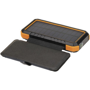 20,000mAh Weatherproof Power Bank with Solar Recharging