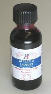 Alclad 11 Lacquer Candy Ruby Red Enamel ALC 703