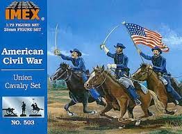 IMEX 1:72 American Civil War Union Cavalry Set 25mm