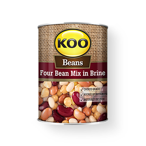 Koo Four Bean Mix 410g