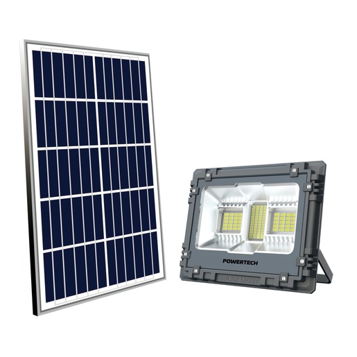 100W LED SOLAR RECHAGEABLE FLOODLIGHT