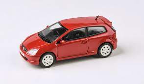 Para64 1:64 Honda Civic Type R EP3 2001 Milano Red