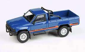 Para64 1:64 Toyota Hilux 1984 Medium Blue