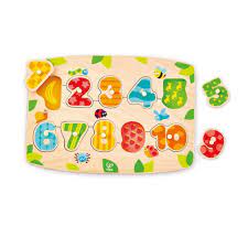 Hape Number Peg Puzzle