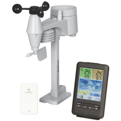 Wireless Digital Weather Station with Colourful LCD Display and WiFi