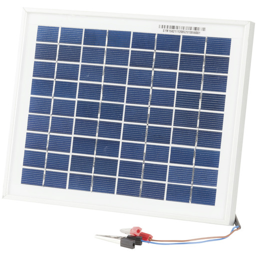 12V 5W Solar Panel with Clips - Save $8