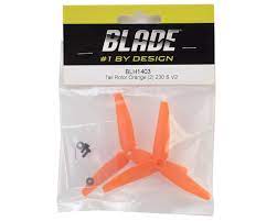 Blade Tail Rotor Orange (2)  230 S V2 BLH1403