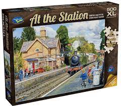 At the Station - 500XL Puzzle