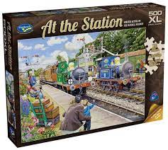 At the Station - The Bluebell Railway - 500XL Puzzle