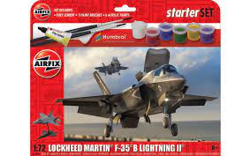 Airfix 1:72 Lockheed Martin F-35 B Lightning 11 starter kit