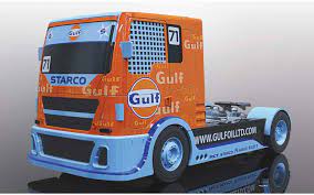 Scalextric Team Racing Truck Gulf No.71 C4089