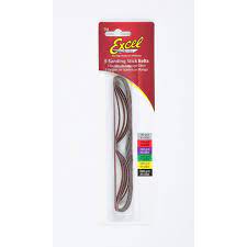 Excel 5x Assorted Sanding Belts #55679