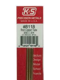 K & S #8118 Round Copper Tube