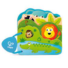 Hape Baby''s Wild Animal Book