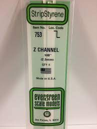 StripStyrene # 753 Z Channel