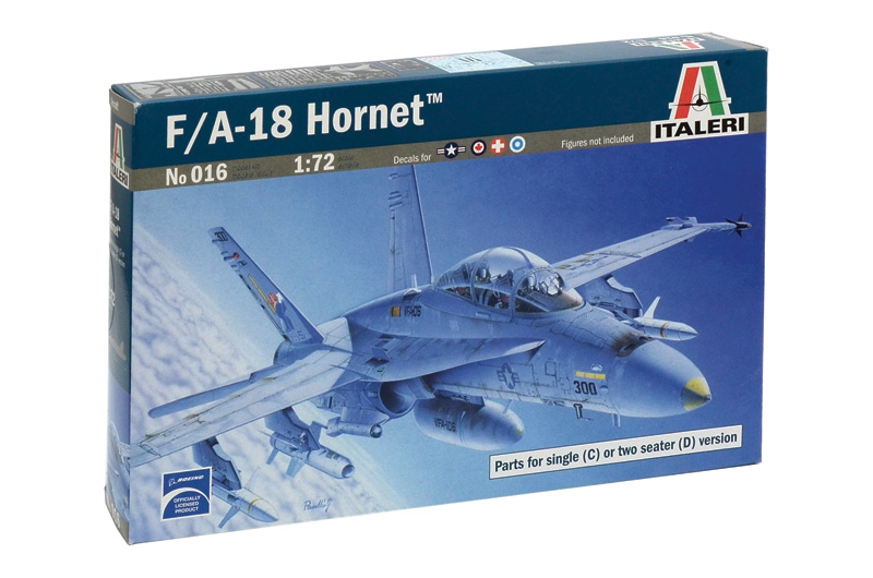 Italeri 1:72 F/A-18 Hornet Wild Weasel