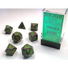 Polyhedral Dice Set  Speckled Earth  CHX25310