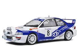 Solido 1:18 Subaru Impreza S5 WRC99 2000 Rally Azimut Di Monza Rossi/Cassina