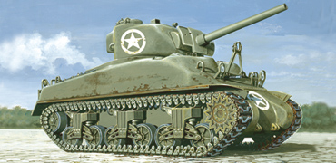 Italeri 1.72 M4A1 Sherman