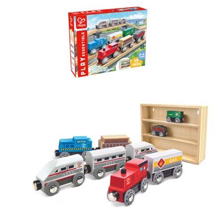 Hape Wooden Trains Collection Set